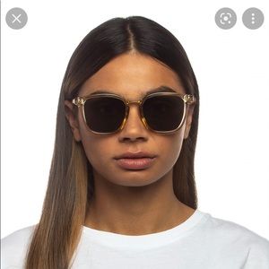 Le Specs Sunglasses-Big Deal-Sand